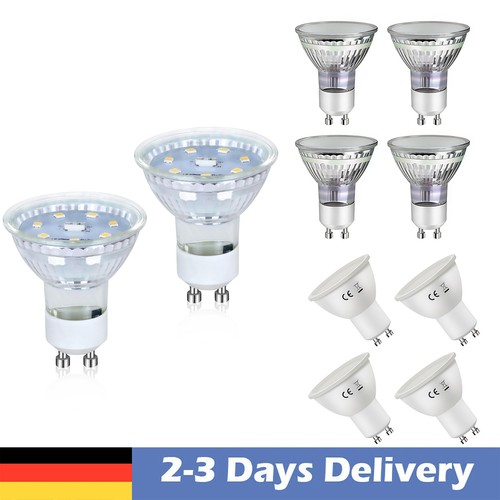 10x gu10 lampadina led 4w - 6-10x,