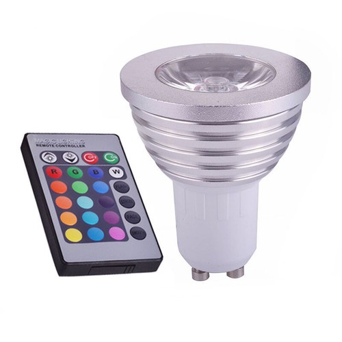 Lampadina led rgb - lampadina, 3w