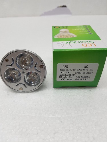 Lampada led gu10 - 3led, /
